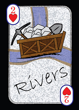 Rivers type card