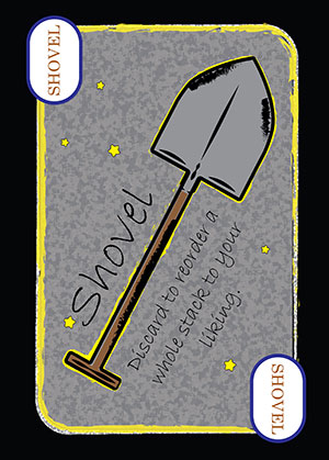 Shovel card